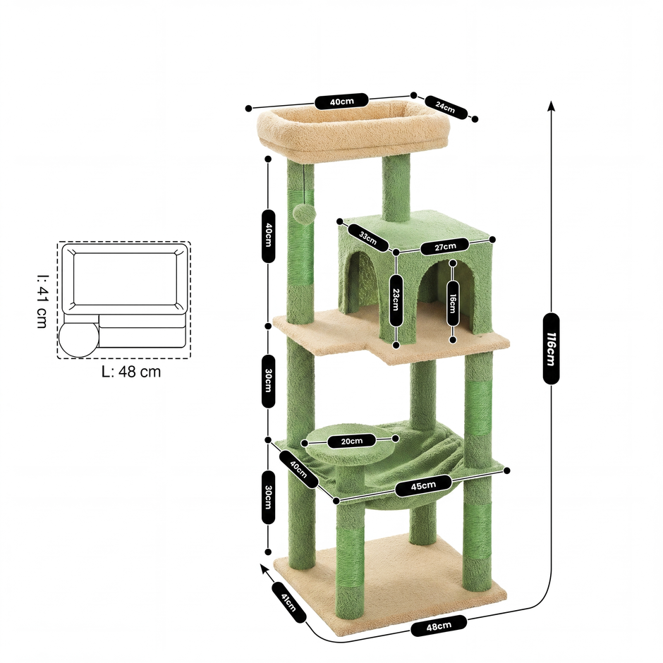 Neopawo Kumo Cat Tree 116cm