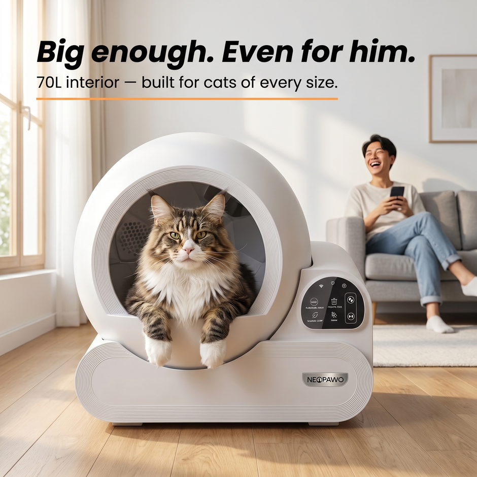 Neopawo Arc — Self-Cleaning Litter Box