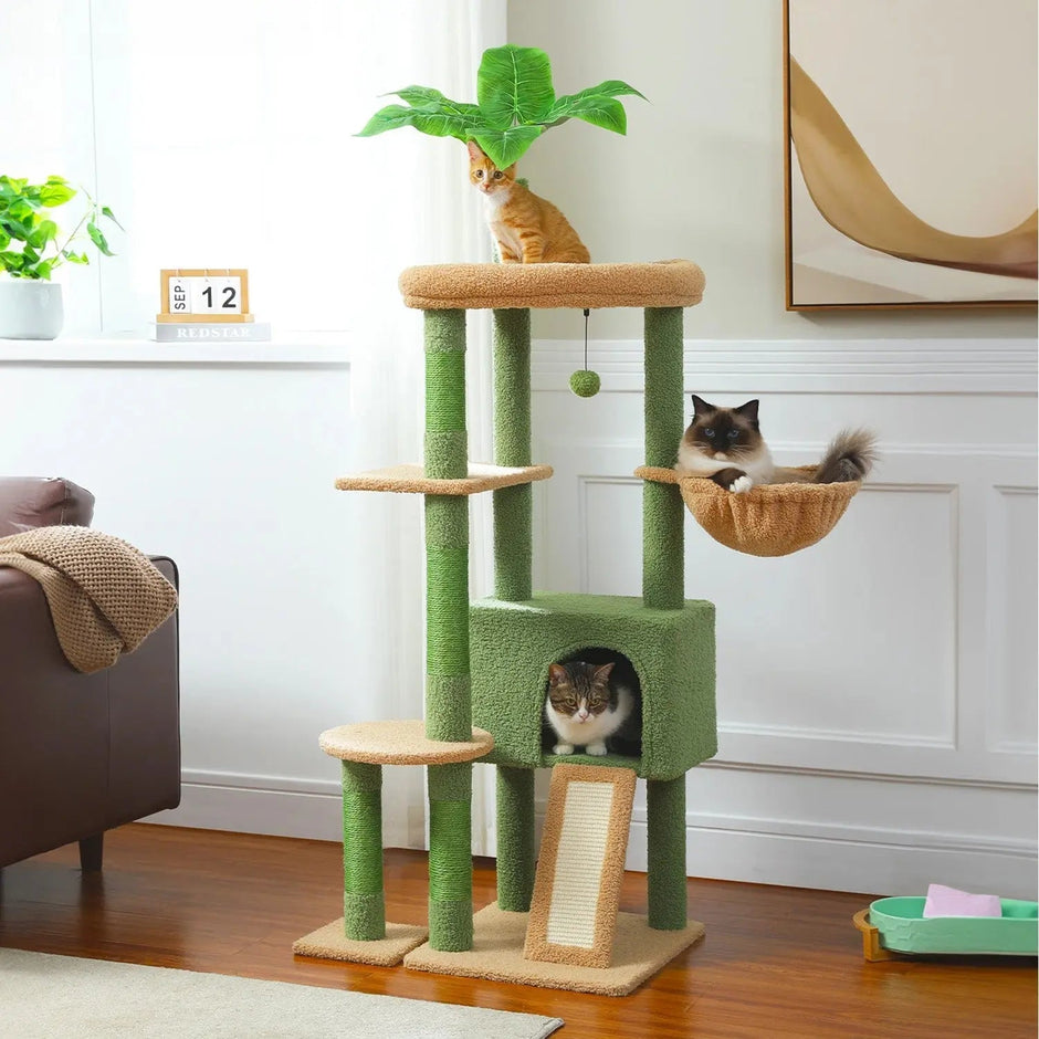 Neopawo Onyx Cat Tree 135cm